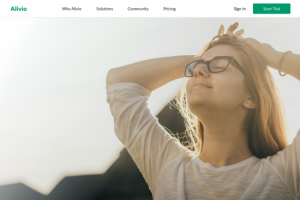 Адаптивная верстка сайта "Alivio"