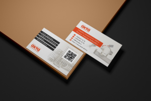 Визитки для кампании Охта