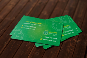 Визитка для центра развивающих кружков