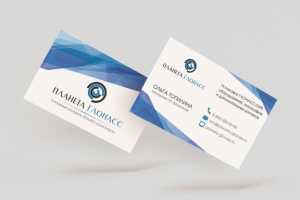 Визитка для "Планета Глонасс"