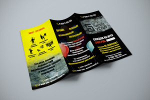 Лифлет для квест-проекта "Пятый угол"