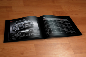Буклет о машинах марки Audi