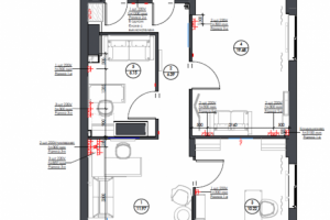 Чертежи для дизайн-проекта творческого пространства