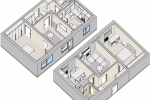 Разработка чертежей к дизайн-проекту