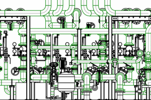 Фрагмент насосной станции