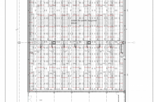 Фрагмент плана АУПТ высокостеллажного склада