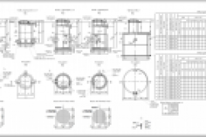 Деталировка канализационных колодцев