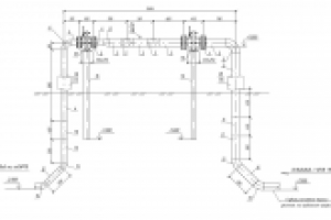 Надземный узел трубопроводов