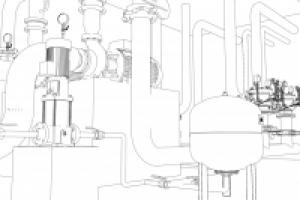 Насосная станция спринклерного пожаротушения парковки