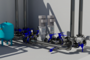 Насосная внутреннего пожаротушения здания