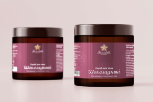 Этикетка для скраба