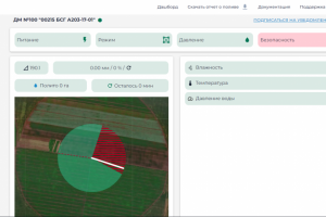 Информационная система управления дождевальными машинами Кубань