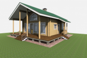 Дачный дом 1