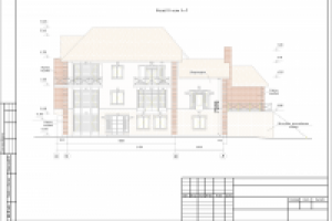 Фасад коттеджа 2