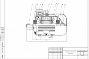 Асинхронный двигатель вид 2