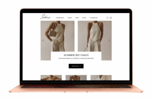 Дизайн сайта интернет магазина одежды