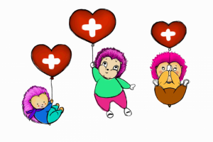 "Ёж Дай Пять", наброски