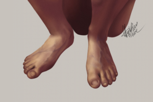 "Мужская фигура" рисунок для тату, фрагмент