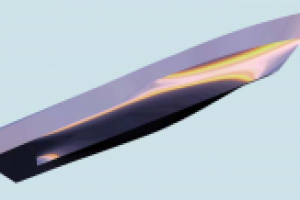 Обводы сторожевого корабля