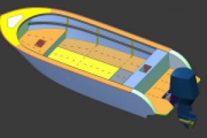 Моторная лодка