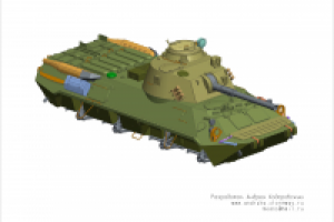 НОНА-СВК модель 1:43