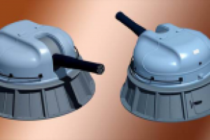 Модель артустановки АК-630