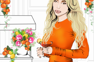 Иллюстрация для брэнда одежды