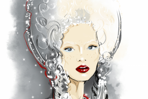 Иллюстрация "Русская краса"