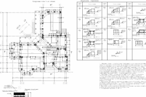 Чертеж дома
