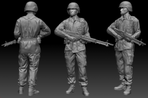 Модель солдата