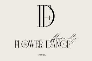 Логотип в нейтральном нежном оттенке