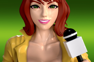 April O'Nil 3д печать