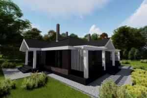 Проект дома для одной семьи