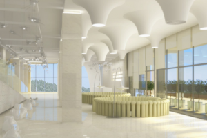 Общественные зоны жилого комплекса г. Сочи