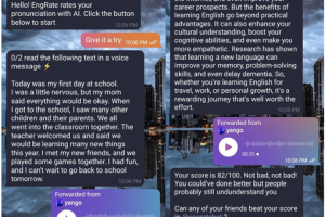 Бот для оценки англ произношения