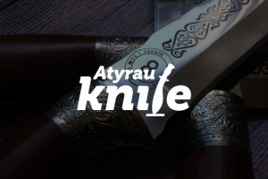 Лого для компании "Atyrau knife"