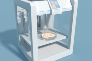 3D модель 3D Printera Blue Med