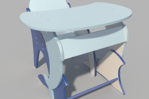 Метель для детей "Дельфин"