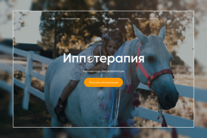 Landing Page для Иппоматадор «под ключ»