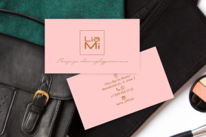 Визитка для магазина одежды"LIAMI"