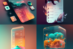 дизайн приложения(нейросеть)