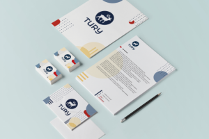 Фирменный стиль для Tury (лакокрасочное производство)