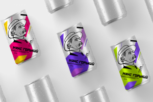 Разработка этикетки для тоника "Макс горький"