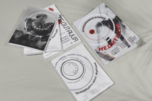 Обложка для центра медитации