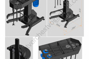 Мельница для перемешивания краски