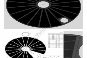 Сито фильтрующее диаметр 3м