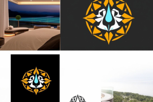 Создание уникального, современного логотипа для пятизвездочного