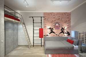 Интерьер детской для мальчика