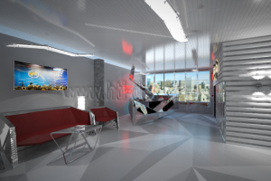 Офис в стиле хай-тек