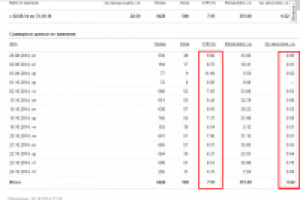 Рекламная компания на поиске